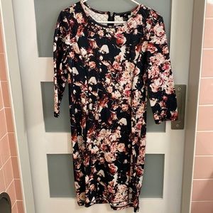 3/4 sleeve H&M stretch dress